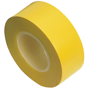 10m x 19mm Yellow Insulation Tape