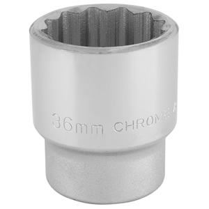 12 Point Socket 3/4" Square Drive (36mm)