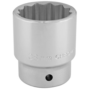 12 Point Socket 3/4" Square Drive (38mm)