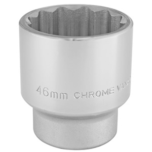 3/4" Square Drive 12 Point Socket (46mm)