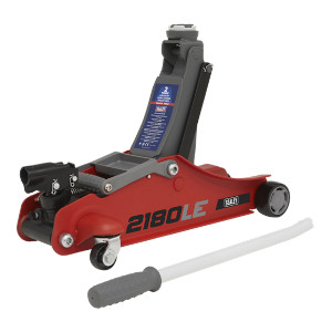 2 Tonne Low Profile Short Chassis Trolley Jack with 180 deg. Handle