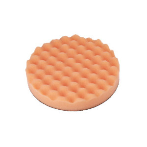 Polishing Corrugated Velcro Orange Foam Pad 1 Piece