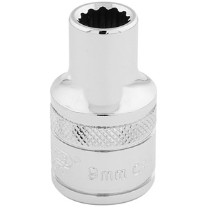 12 Point Socket 1/2" Square Drive (9mm)