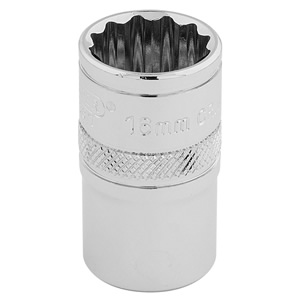 12 Point Socket 1/2" Square Drive (16mm)