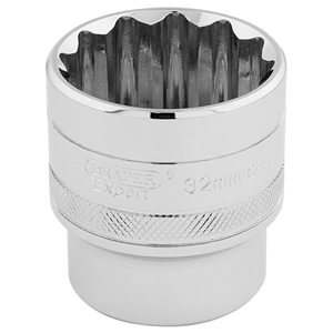 12 Point Socket 1/2" Square Drive (32mm)