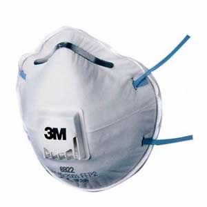 Disposable Cup Shaped Valved Respirator FFP2 - Pack of 10