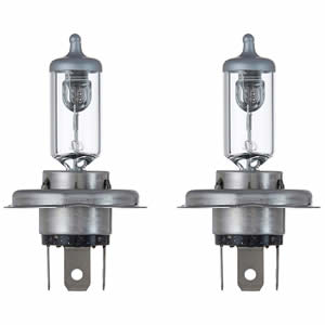 Ultralife Halogen Headlamp Bulb H4 12V 60/55W (x2)