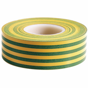 Insulation Tape - Yellow & Green Earth Colour
