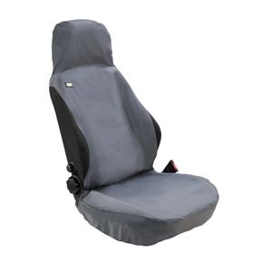 Airbag Compatible Seat Cover Front Grey