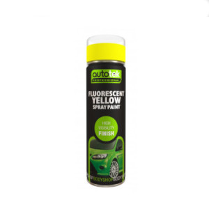Spray On Paint - Fluorescent Yellow - 500ml
