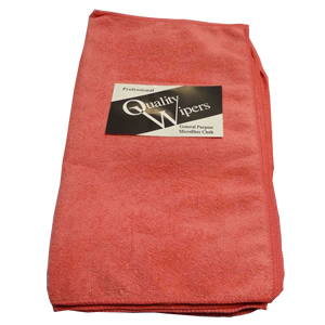 Micro Fibre Cloth 40 x 40cm Red Pack of 10