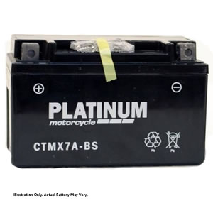 CTMX7A-BS Motorcycle Battery YTX7A-BS