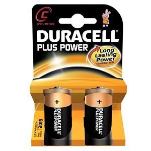 Plus Power C Batteries Pack Of 2