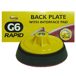 G6 Rapid Dry Use Backing Plate - 14mm