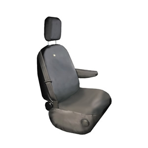Seat Covers Ford Transit Custom 2013 Onwards Front Drivers Black