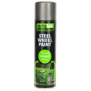 Steel Wheel Paint - Silver 500ml