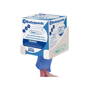 Gloves Safedon Nitrile Powder Free Disposable Large Blue x 100