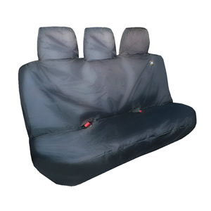 Seat Cover Ford Transit Connect Black Passenger Grey