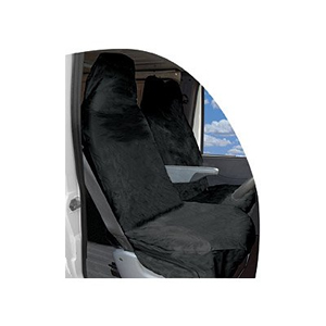 Streetwize Heavy Duty Waterproof Van Front Seat Protectors Black