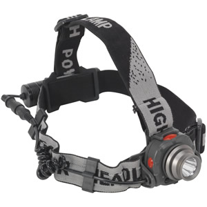 Head Torch 3W CREE LED Auto Sensor Rechargeable