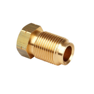 Brass Union Male M12 x 1mm 1/4 Clutch Pipe Fittings