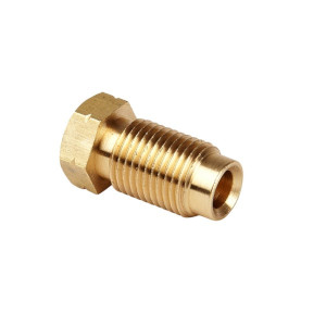 Brass Union Male Long Version M10 x 1mm 21.5mm 3/16" Pipe