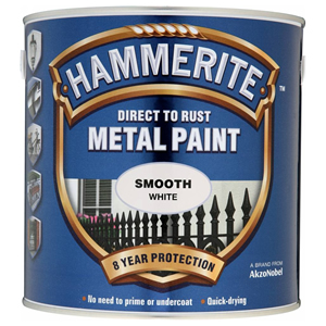 Smooth White - Direct To Rust Metal Paint 2.5Ltr