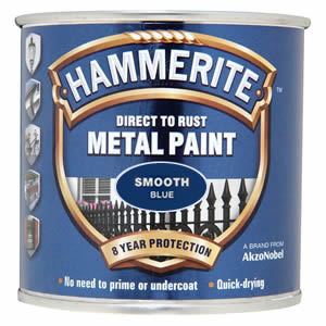 Smooth Blue - Direct To Rust Metal Paint 250ml