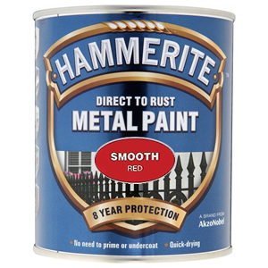 Smooth Red - Direct To Rust Metal Paint 750ml