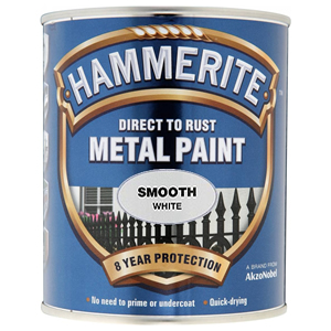Smooth White - Direct To Rust Metal Paint 750ml