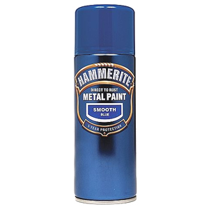 Smooth Blue - Direct To Rust Metal Paint 400ml Aerosol