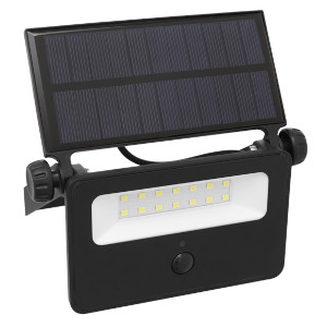 Extra-Slim Solar Floodlight with Wall Bracket 16W SMD