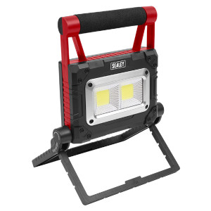 Solar Powered Rechargeable Portable Floodlight 15W COB LED 