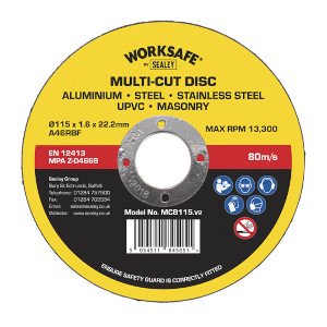 Multipurpose Cutting Disc 115 Dia. x 1.6 x 22mm Bore
