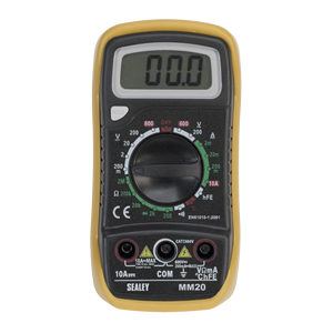 Sealey Digital Multimeter 7 Function with Thermocouple