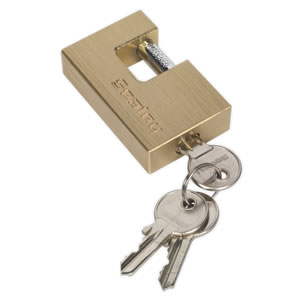 Brass Body Shutter Padlock 60mm