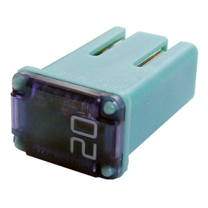 Slotted Micro J Type Slow Blow Fuses 20 Amp
