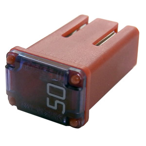 Slotted Micro J Type Slow Blow Fuses 50 Amp