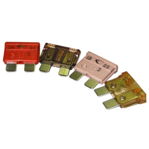 Assorted Blade Fuses 3 / 5 / 7.5 & 10 Amp