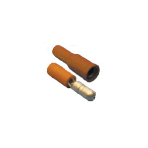 Red Male/Female Bullet Terminals 5 Amp