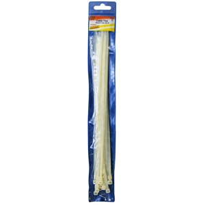 Cable Ties White 300mm