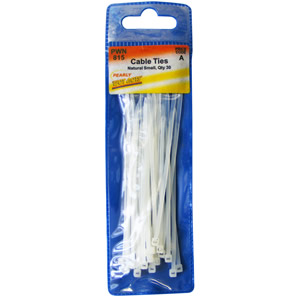 Cable Ties White 100mm