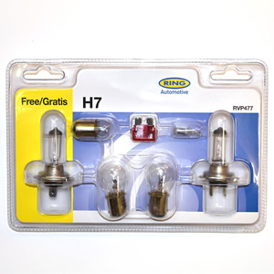 Bulbs Emergency H7 Value Pack
