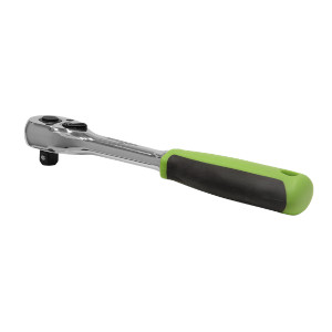 Ratchet Wrench 3/8" Square Drive Pear-Head Flip Reverse