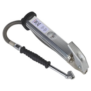 Tyre Inflator Long Type with Twin Push-On Connector