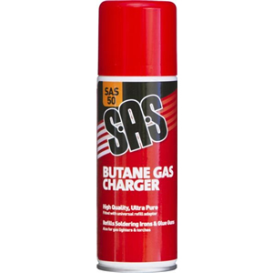SAS Butane Gas Charger 200ml (Lighter Refill)