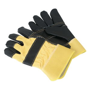 Rigger's Gloves Hide Palm Pair