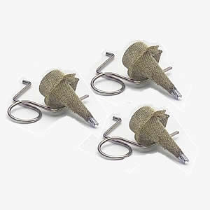 In-line 'witches hats' Spray Gun Strainers - Pack of 3 