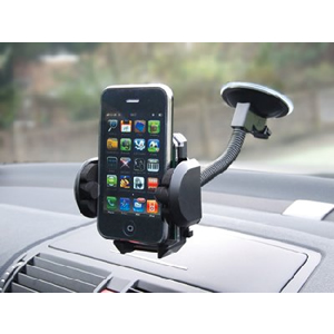 Streetwize Sat Nav Phone & MP3 Flexible Windscreen Suction Holder