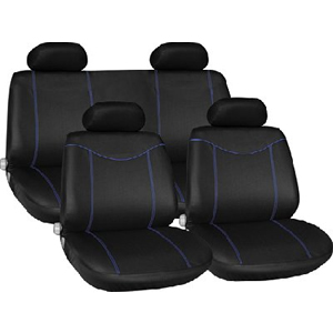 Streetwize Racing Style Full Seat Cover Set Blue
